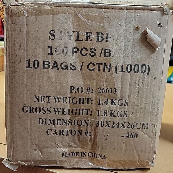 Cellucap disposable beard cover 1000 ct.   new 21" - Picture 5 of 7